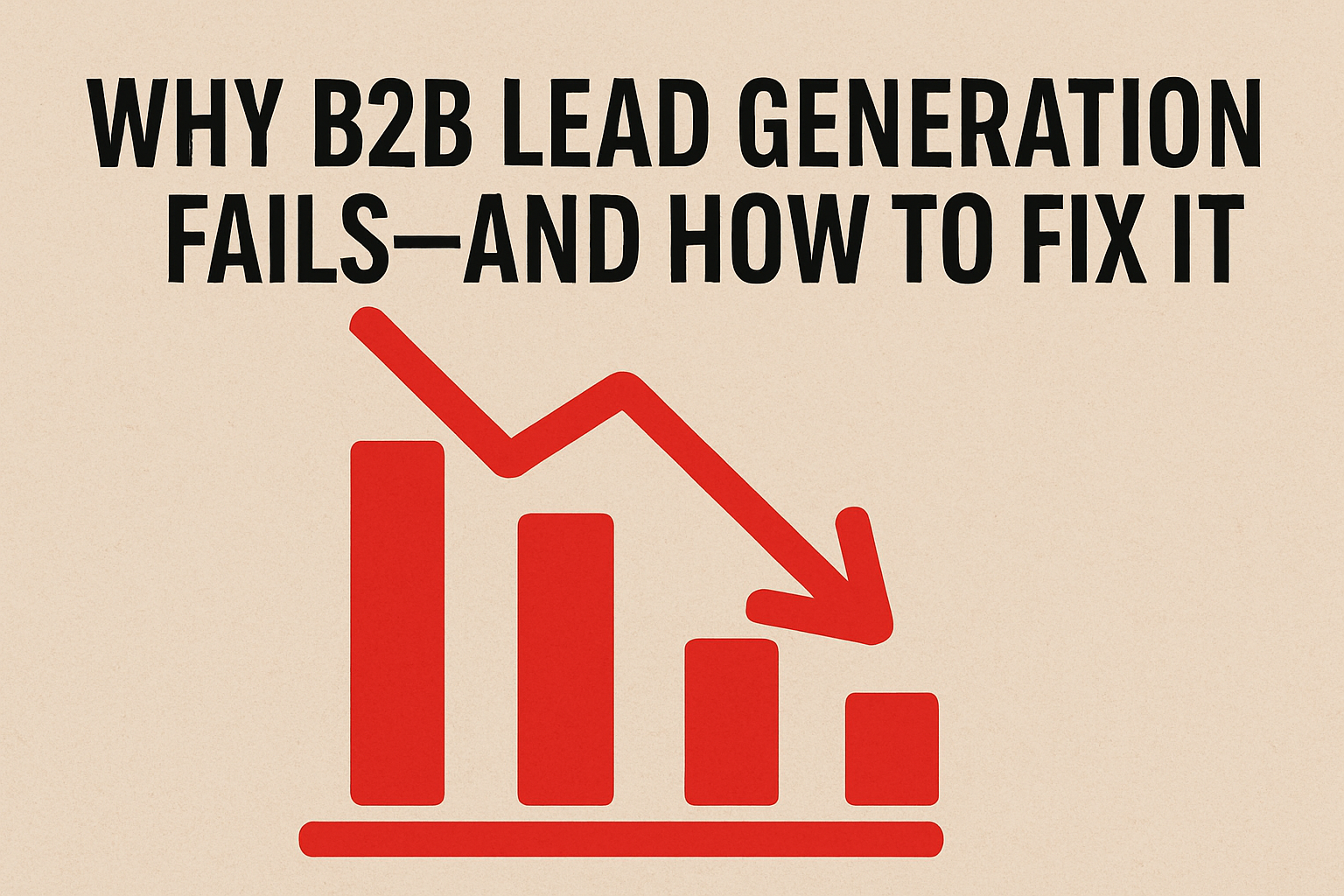 Why B2B Lead Generation Fails—and How to Fix It